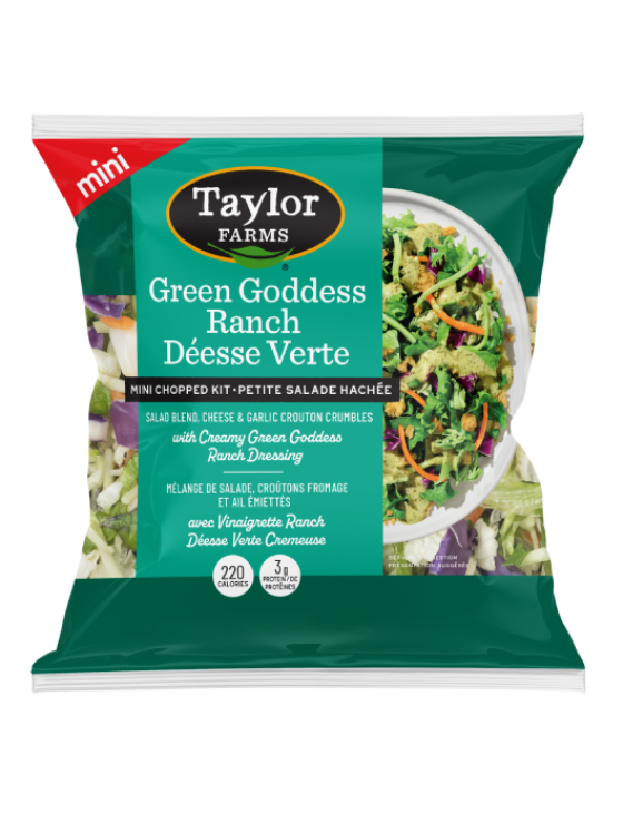 Taylor Farms Green Goddess Ranch Mini Chopped Salad Kit (8/4.65oz ...