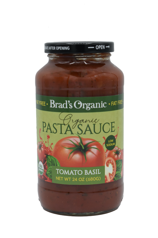 Brad's Organic Low Fat Tomato Basil (12/24oz) – CPE DIRECTO